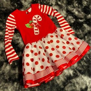 Girl's Christmas Dress - 7